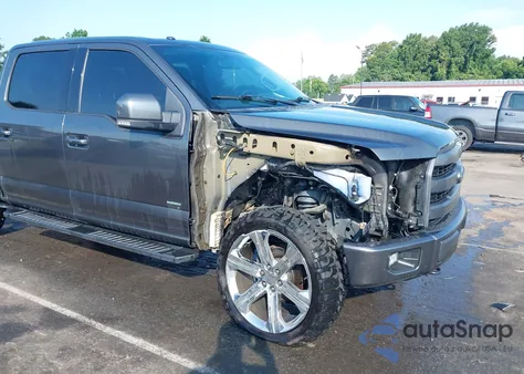 2015 Ford F-150 Lariat из США, поврежденный, VIN 1FTEW1EG8FFB28993